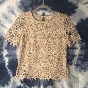Adiva blouse - size Small - color Tan